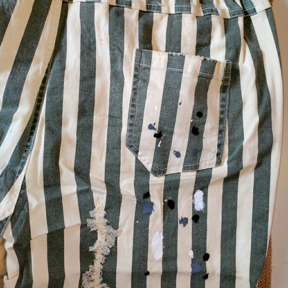 Cottagecore Endless Journey Striped Crop Pants - Picture 7 of 9